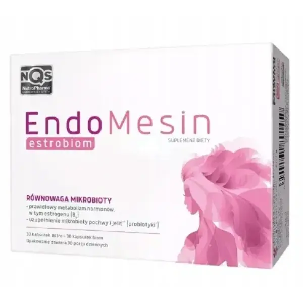 ENDOMESIN ESTROBIOM 30 KAPS. + 30 KAPS. 