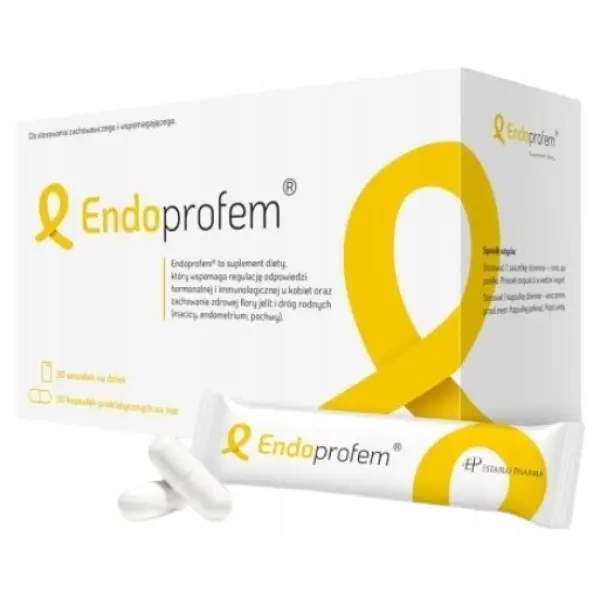 ENDOPROFEM RÓWNOWAGA HORMONALNA 30 SASZETEK+ 30 KASUŁEK 