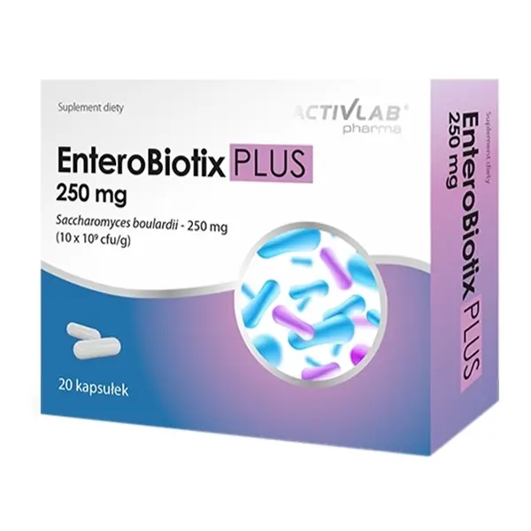 Activlab EnteroBiotix Plus, 20 kapsułek