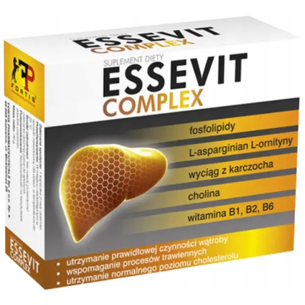 ESSEVIT COMPLEX NA WĄTROBĘ 45 KAPSUŁEK