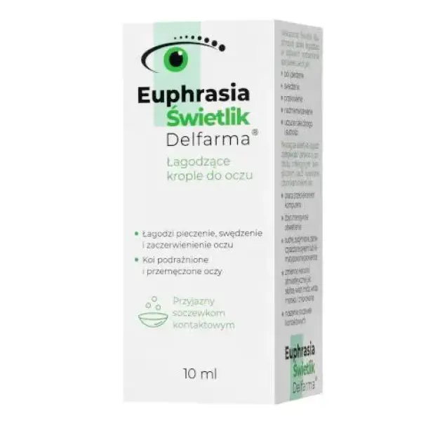 Euphrasia Świetlik krople do oczu 10 ml