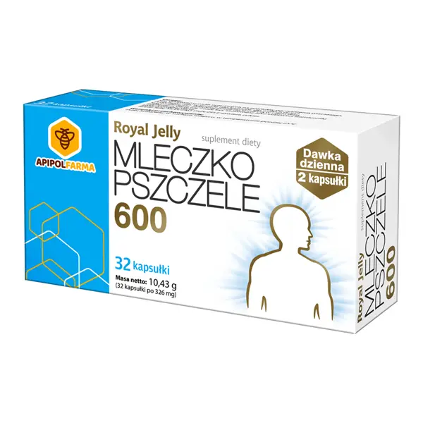 Farmina Royal Jelly Mleczko pszczele 600, 32 kapsułki