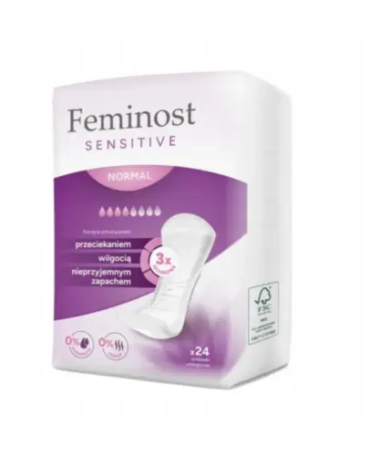 FEMINOST SENSITIVE NORMAL PODPASKI UROLOGICZNE 24SZT
