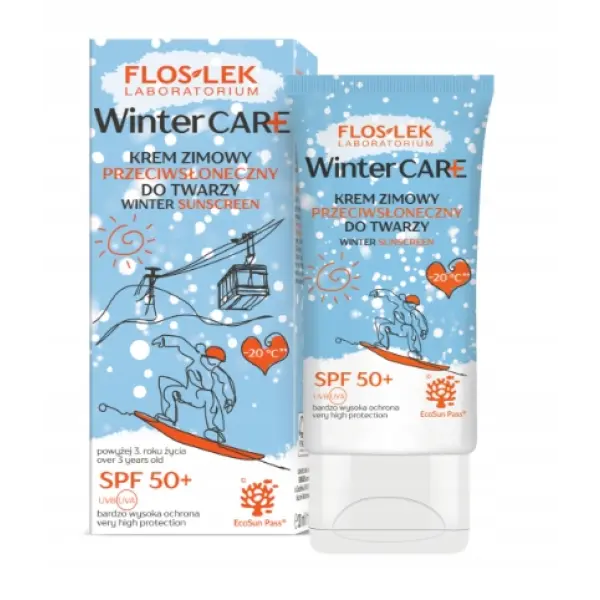 Flos-Lek Winter Care Krem zimowy przeciwsłoneczny spf 50+ - 30 ml