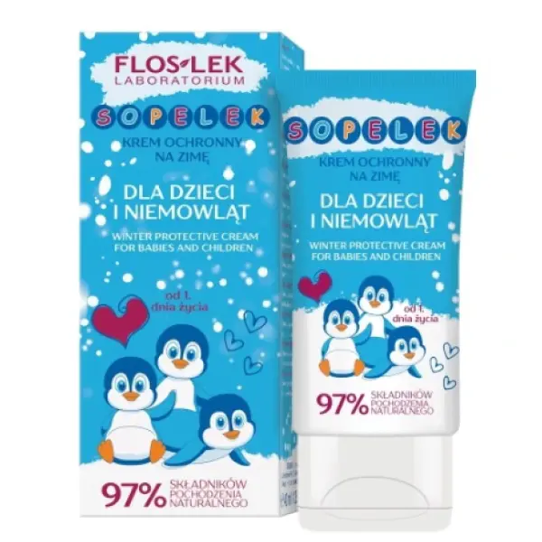 FLOSLEK WINTER CARE SOPELEK Krem ochronny na zimę dla dzieci i niemowląt 50 ml