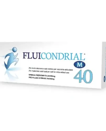 Fluicondrial M40 2 ml kwas hialuronowy ampułkostrzykawka 1 szt.