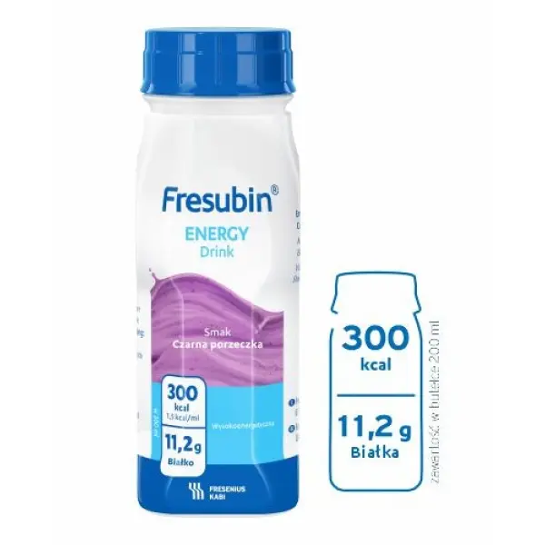 FRESUBIN ENERGY DRINK CZARNA PORZECZKA 200 ML