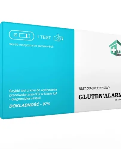 LAB HOME GLUTEN’ALARM test na nietolerancję glutenu 1 sztuka