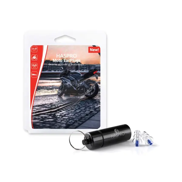 HASPRO MOTO UNIWERSALNE ZATYCZKI DO USZU 2 SZT.