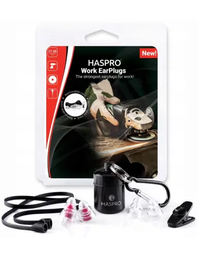 HASPRO WORK UNIVERSAL ZATYCZKI DO USZU DO PRACY 