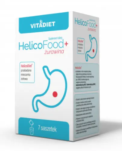 VITADIET HELICOFOOD + ŻURAWINA 7 saszetek 