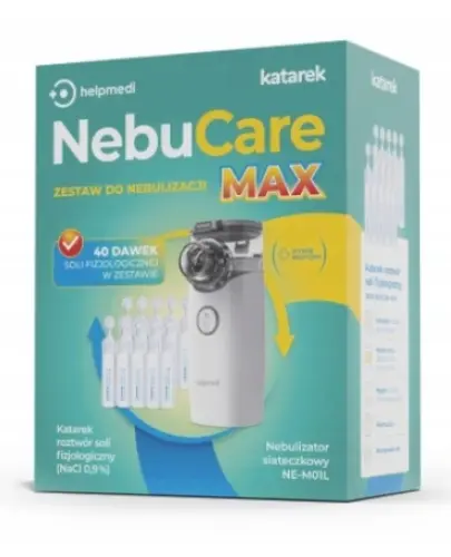 HELPMEDI NEBULIZATOR NEBUCARE MAX ZESTAW