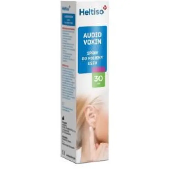 HELTISO Audiovoxin Spray do higieny uszu, 30ml