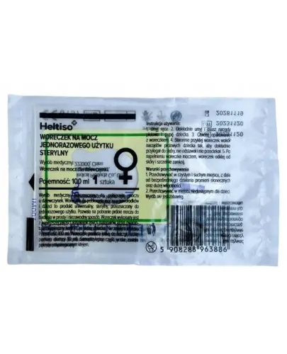 HELTISO CARE WORECZEK NA MOCZ DLA CHŁOPCA STERYLNY JEDNORAZOWY 100ML