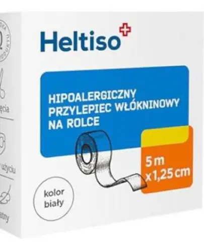 HELTISO PRZYLEPIEC WŁÓKNINOWY 5M X 1,25CM