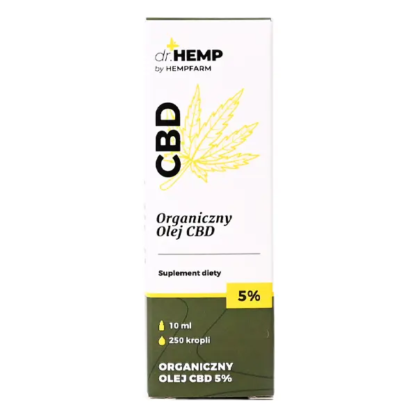 Hempfarm Organiczny Olejek CBD 5% 10ml