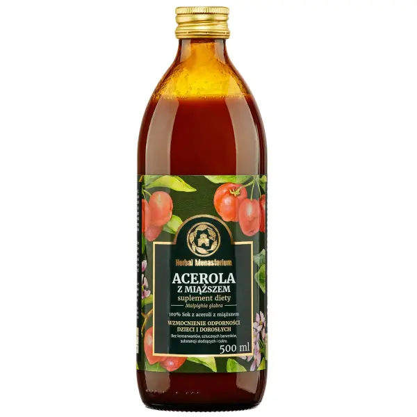 Herbal Monasterium Acerola z miąższem, 500 ml