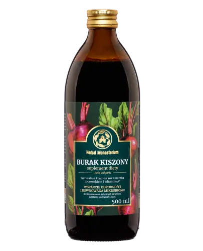 HERBAL MONASTERIUM BURAK KISZONY SOK NATURALNY 500 ML