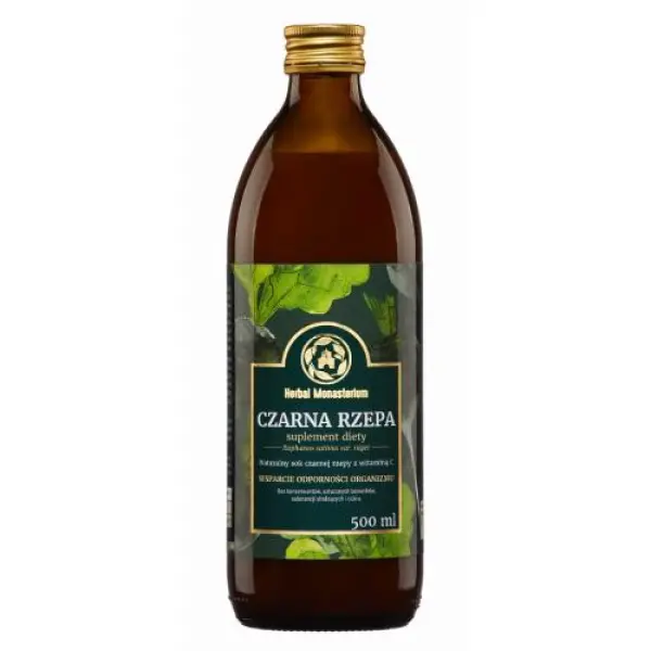 Herbal Monasterium Czarna Rzepa, 500 ml [Krótka data - 2024-12-31]