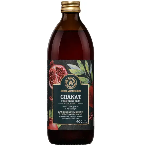 Herbal Monasterium Granat, 500 ml
