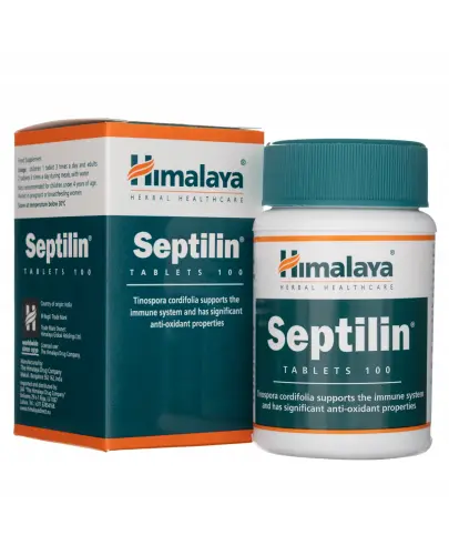 HIMALAYA SEPTILIN tabletki wzmacniające odporność 100szt  [Krótka data - 2025-12-31]