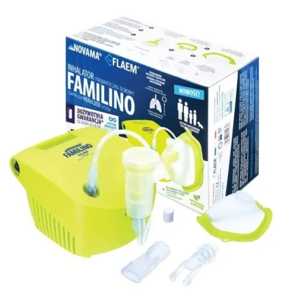 Inhalator nebulizator FLAEM FAMILINO + AKCESORIA