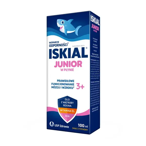 ISKIAL JUNIOR OLEJ Z WĄTROBY REKINA 3+ 100 ML