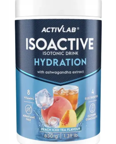 ISOACTIVE HYDRATION NAPÓJ IZOTONICZNY BRZOSKWINIA 630 G 