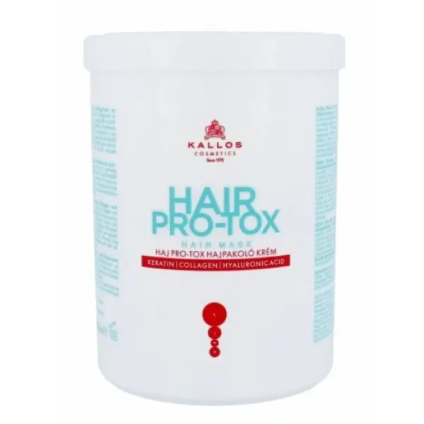 KALLOS HAIR PRO-TOX Keratyna Kolagen maska 1000 ml