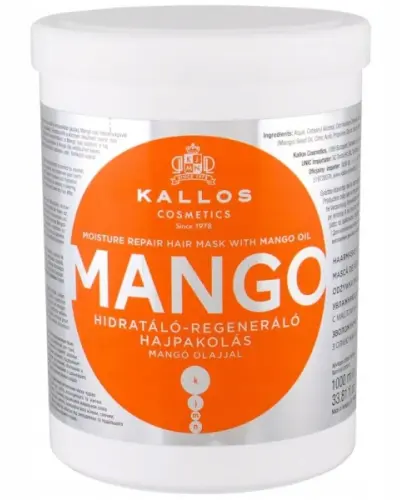 KALLOS  MANGO MASKA DO WŁOSÓW 1000ML
