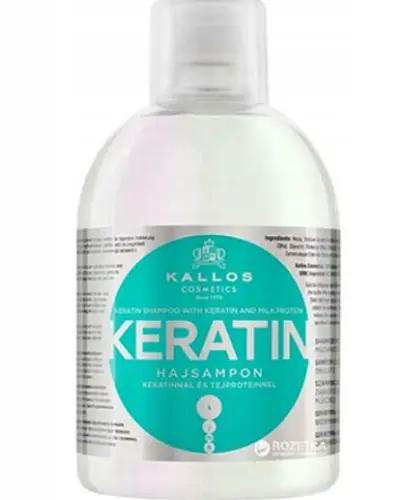 KALLOS szampon do włosów KERATIN 1000 ml