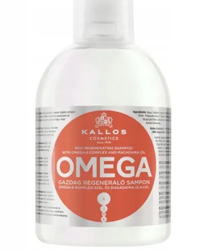 KALLOS szampon do włosów OMEGA REPAIR 1000 ml