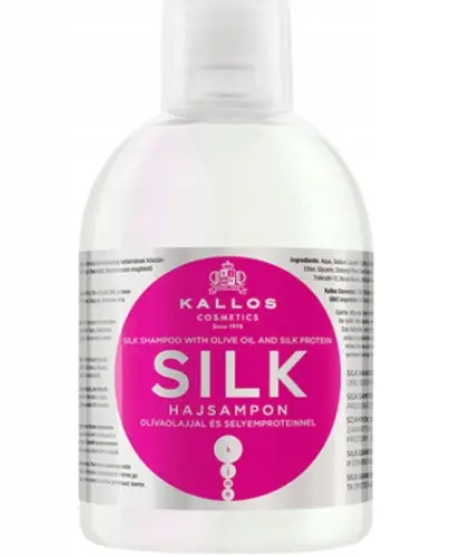 KALLOS szampon do włosów SILK PROTEIN 1000 ml