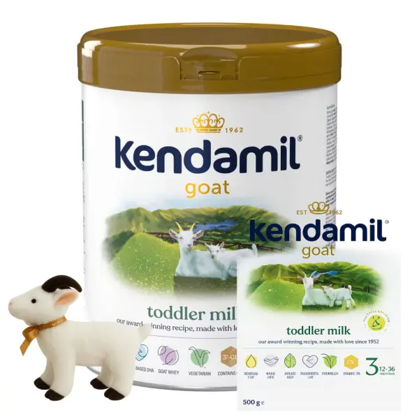KENDAMIL 3 MLEKO NASTĘPNE 800 G + 500 G ZESTAW + PLUSZAK KOZA ZA GROSZ