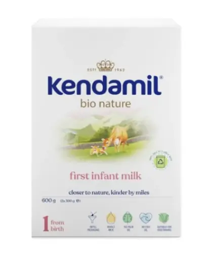 Kendamil BIO Nature 1 Mleko początkowe dla niemowląt od urodzenia, 600 g