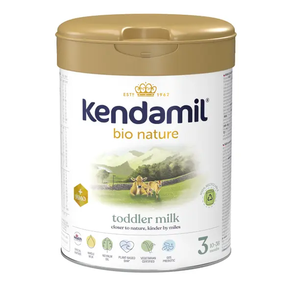 KENDAMIL BIO NATURE 3 HMO+ MLEKO NASTĘPNE 800 G 