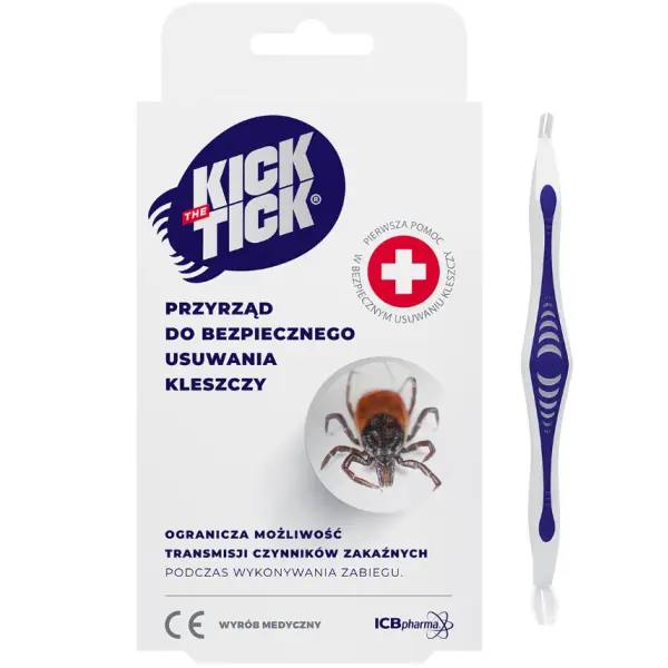 Kick The Tick Przyrząd do bezpiecznego usuwania kleszczy, 1szt.