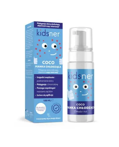 Kidsner Coco Pianka chłodząca 100ml