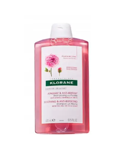 KLORANE SZAMPON Z PIWONIĄ WRAŻLIWA SKÓRA GŁOWY 400ML