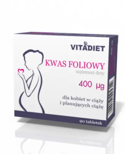 KWAS FOLIOWY 90 tabl. VITADIET