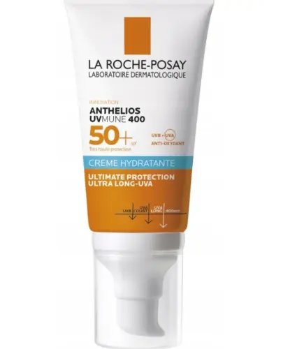 LA ROCHE POSAY ANTHELIOS UVMUNE 400 SPF 50+ KREM NAWILŻAJĄCY 50 ML