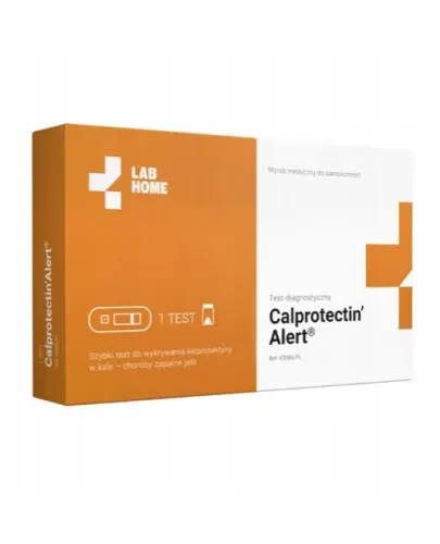 LAB HOME CALPROTECTIN’ALERT® test do wykrywania kalprotektyny w kale 1 sztuka