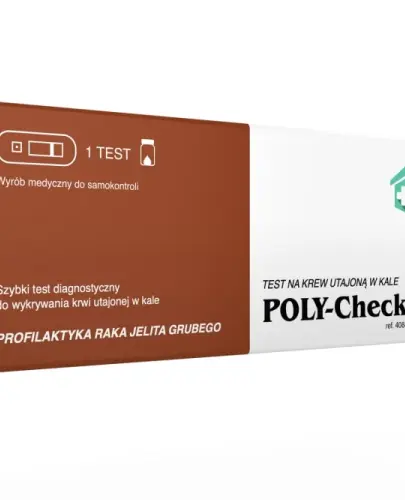 LAB HOME POLY-Check® test na krew utajoną w kale 1 sztuka