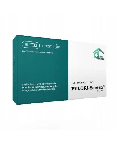 LAB HOME PYLORI-Screen test do wykrywania przeciwciał Helicobacter pylori 1 szt
