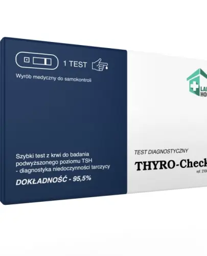 LAB HOME THYRO-Check® test do wykrywania poziomu TSH w krwi 1 sztuka