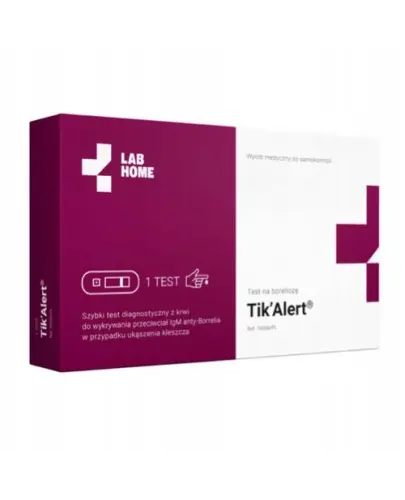 LAB HOME TIK’ALERT® test diagnostyczny na boleriozę 1 sztuka