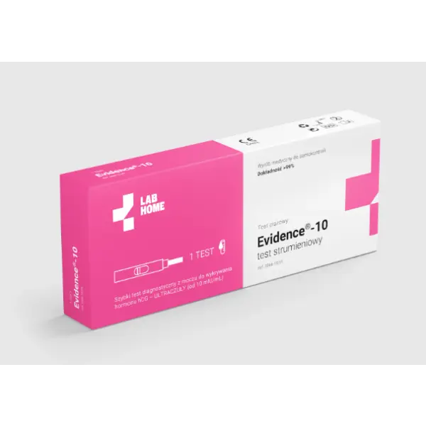LAB-HOME TEST CIĄŻOWY STRUMIENIOWY EVIDENCE-10 