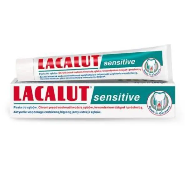 Lacalut Sensitive Pasta do zębów, 75 ml