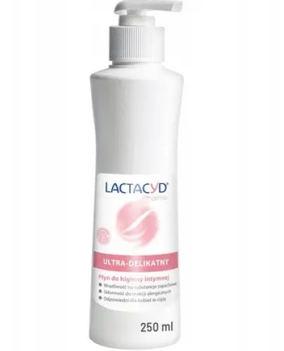 LACTACYD PH ULTRA-DELIKATNY PŁYN DO HIGIENY INTYMNEJ 250 ML