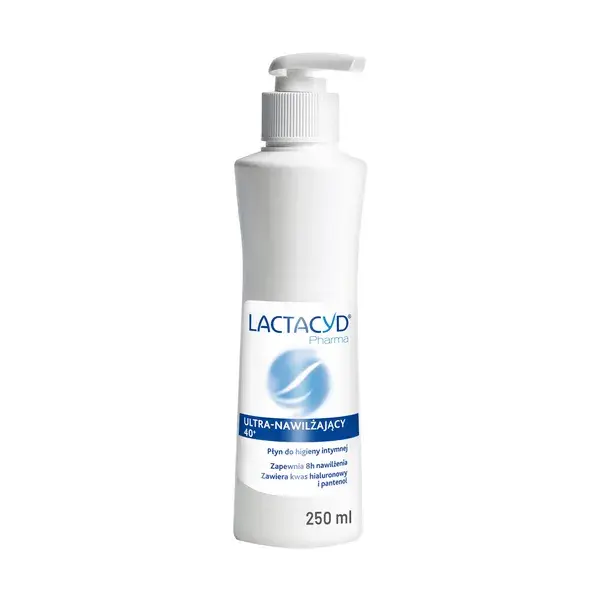 Lactacyd Pharma Ultra-Nawilżający 40+ Płyn do higieny intymnej, 250 ml